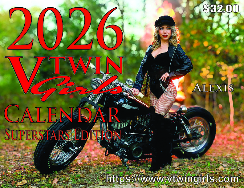 VTwin Girls 2026 Calendar